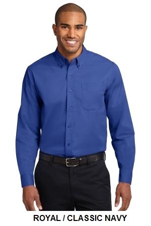 Port Authority Long Sleeve Easy Care Shirt.  PORT A.  S608